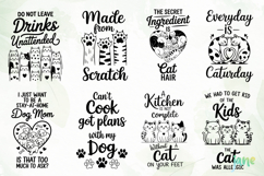 Funny Cat And Dog Themed Kitchen Towel Bundle Product Image 2