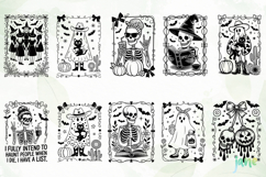 Halloween Coquette Frame SVG PNG Bundle Product Image 4