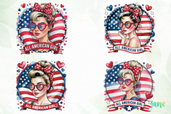 American Girl Clipart Product Image 1