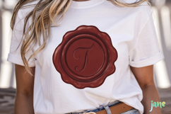 Red Wax Stamp Letter Clipart Product Image 2