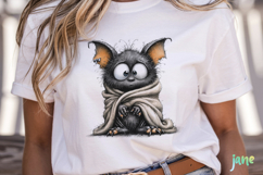 Quirky Bat Clipart Sublimation Product Image 2