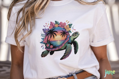 Sunset Sea Turtle Product Image 2