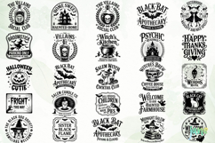 Halloween Vintage Sign SVG Bundle Product Image 7