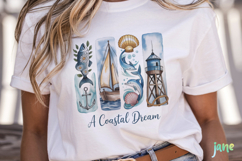 Fisherman Brushstroke Clipart Product Image 2