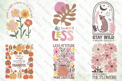 Abstract Flower SVG Sublimation Bundle Product Image 2