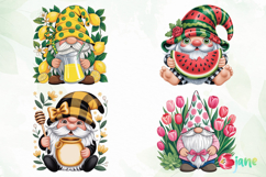 Cute Gnome In Summer Clipart Product Image 1