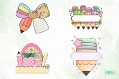 Back To School - Custom Name Png Clipart Product Image 1