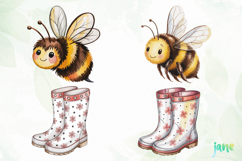 Garden Watercolor Clipart Product Image 1