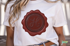 Red Wax Stamp Letter Clipart Product Image 2