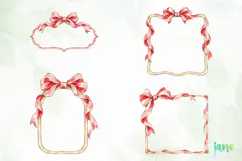 Cozy Christmas Watercolor Clipart Product Image 1
