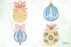 Preppy Christmas Clipart Product Image 1