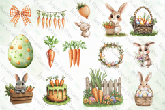 Cute Easter Clipart Sublimation Product Image 3
