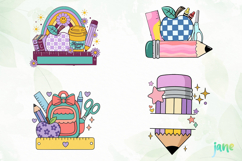 Back To School - Custom Name Png Clipart Product Image 1