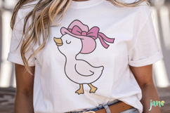 Cute Cowgirl Goose Svg Product Image 2