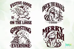 Funny Christmas Humor Clipart Product Image 1