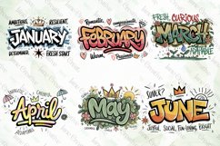 Graffiti 12 Months Birthday Sublimation Product Image 3
