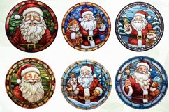 Stained Glass Painting of Santa Claus Product Image 2