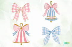 Preppy Christmas Clipart Product Image 1