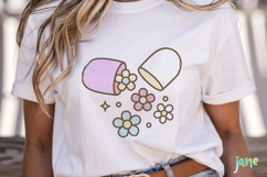 Flower Nurse Life SVG Clipart Product Image 2