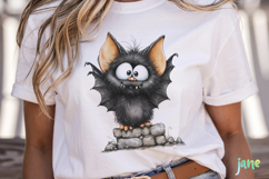 Quirky Bat Clipart Sublimation Product Image 2