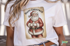 Retro Christmas Quotes Labels Product Image 2