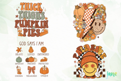 Retro Fall Thanksgiving PNG Clipart Product Image 1