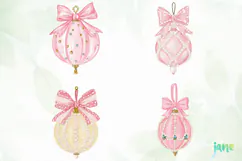 Preppy Christmas Clipart Product Image 1