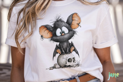 Quirky Bat Clipart Sublimation Product Image 2