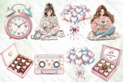 Pink Pastel Valentine’s Day Sublimation Product Image 2
