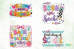 Back To School Sublimation Png Clipart Product Image 1