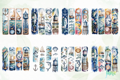 Fisherman Brushstroke Clipart Product Image 2