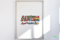Autism Awareness Sublimation Clipart Product Image 5