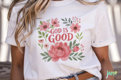 Floral Christian Png Sublimation Product Image 2