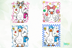 Goose Back To School Png Sublimation Product Image 1