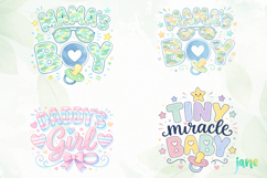Newborn Baby Shower Clipart Product Image 1