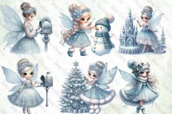 Winter Fairy Sublimation Clipart Product Image 2