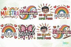 Latina Teacher Sublimation Product Image 5