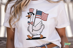 4th Of July Goose SVG PNG Product Image 2