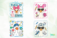 Goose Back To School Png Sublimation Product Image 1