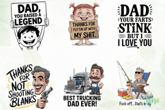 Funny Fathers Day Sublimation Product Image 7