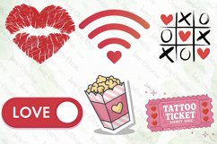 Valentine Clipart Sublimation Product Image 2