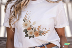 Vintage Fall Ghost Sublimation Product Image 2