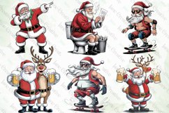 Santa Claus Christmas Sublimation Product Image 2