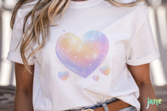 Cute Pastel Heart Clipart Product Image 5