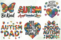 Autism Awareness Bundle PNG Product Image 5