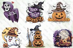 Halloween Clipart Sublimation Product Image 2