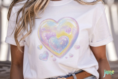 Cute Pastel Heart Clipart Product Image 5