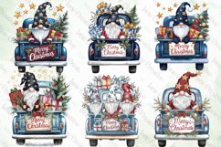 Christmas Gnome And Truck Sublimation Product Image 2