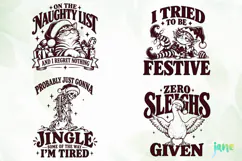Funny Christmas Humor Clipart Product Image 1