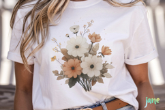Vintage Fall Ghost Sublimation Product Image 2